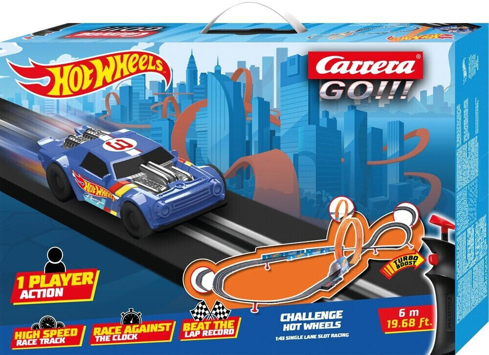 Carrera Go Challenge Hot Wheels Rennbahn Set Angebote Auf