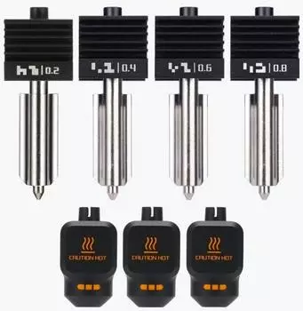 Bambu Lab Hotend H2/P2 Series 0,8 mm Hardened Steel