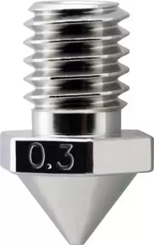 Micro Swiss 3D-Drucker-Düse für FlashForge Guider 3/3 Plus, 0,3mm, messingbeschichtet (M2610-03)
