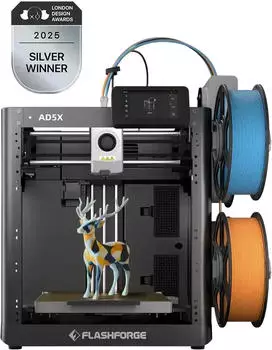 FlashForge AD5X Mehrfarben-3D-Drucker 600mm/s CoreXY Autokalibrierung (XX5)