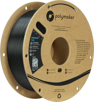 Polymaker PolySonic PLA 1,75mm 1kg Black