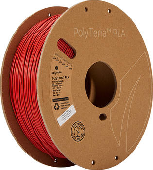 Polymaker PolyTerra PLA (PLA, Rot) Rot
