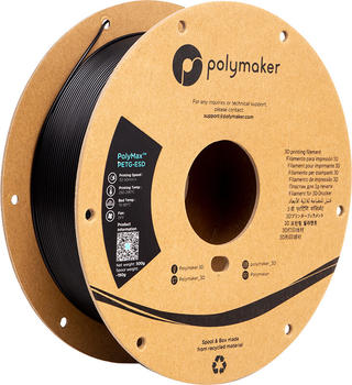 Polymaker PolyMax Tough PETG-ESD Black 1,75mm 500g