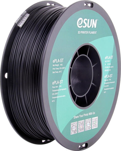 eSun3D PLA-Filament 1,75mm 1kg Black