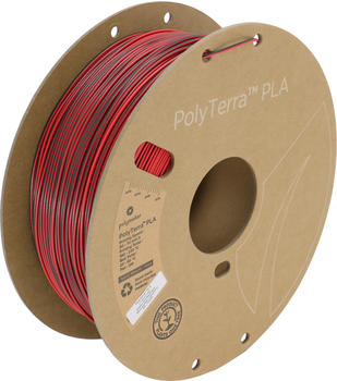 Polymaker PolyTerra PLA Filament 1.75mm 1kg Dual Shadow Red