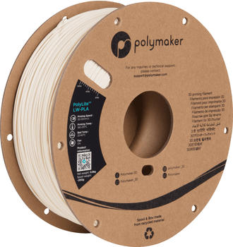 Polymaker Polylite LW-PLA Filament 1,75mm 800g White