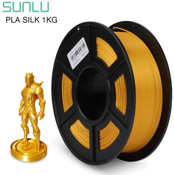 Sunlu Silk PLA+ Filament 1.75mm 1kg Light Gold