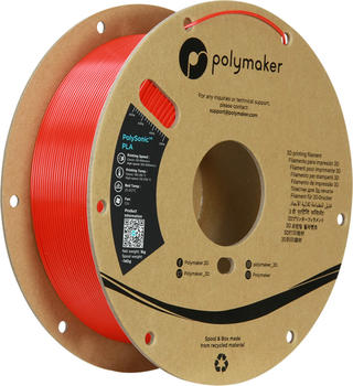 Polymaker PolySonic High Speed PLA - 1kg - Red