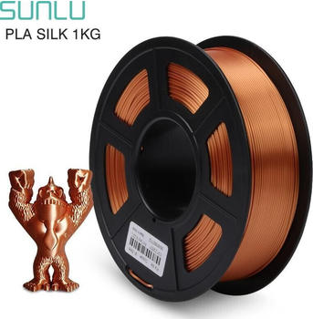 Sunlu Silk PLA+ Filament 1.75mm 1kg Copper