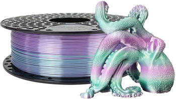 AzureFilm PLA Silk Filament 1.75mm 1000g Rainbow Aurora