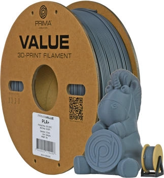 PrimaCreator Primavalue PLA+ Filament 1.75mm 1kg Darkgrey