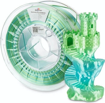 Spectrum PLA Silk Rainbow Ocean Melange - 1,75 mm / 1000 g