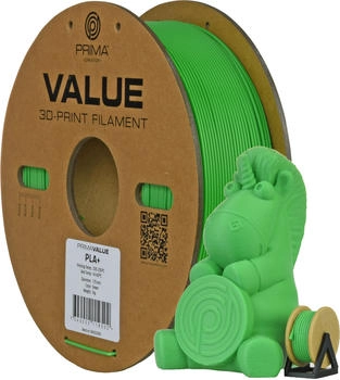 PrimaCreator PrimaValue PLA+ Grun 2.85mm 1 kg