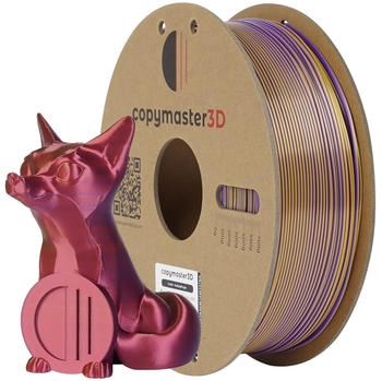 Copymaster3D Tri-Silk 1.75mm, 1 kg, Rot/Gold/Lila