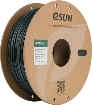 eSun3D ePETG-CF Blackish Green - 1,75 mm / 1000 g
