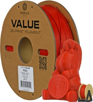 PrimaCreator PrimaValue PLA+ Rot 2.85mm 1 kg