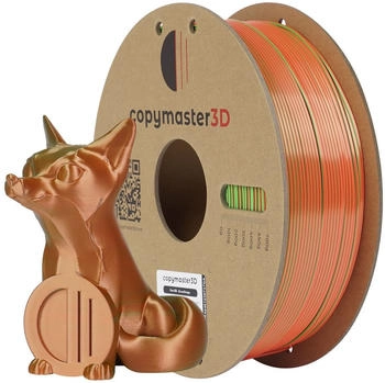 Copymaster3D Duo-Silk 1.75mm, 1 kg, Grün/Orange