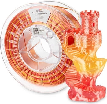 Spectrum PLA Silk Rainbow Fire Red - 1,75 mm / 1000 g