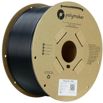 Polymaker PF01024 Black Filament ASA UV-best&auml;ndig, witterungsbest&auml;ndig, hitzebest&auml;ndig, schlagfes