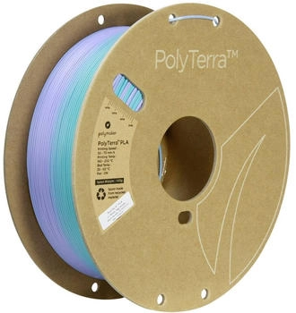 Polymaker PA04038 Gradient Filament PLA geringerer Kunststoffgehalt, Matt, Mehrfarbig 1.75mm 1000g W