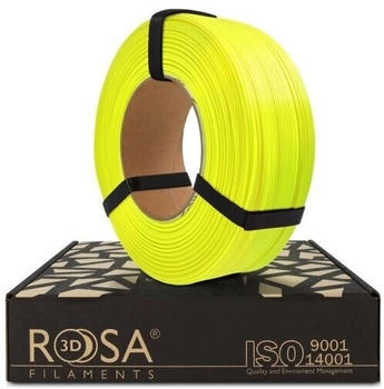 ROSA 3D PET-G Standard High Speed Filament 1.75mm 1kg Neon Yellow
