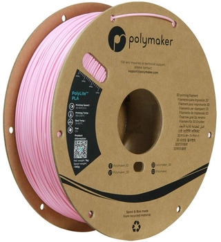 Polymaker PolyLite PLA Filament 1.75mm 1kg Pink