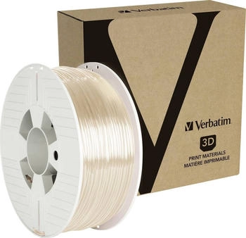 Verbatim 55059 55059 Filament PETG schlagfest, flexibel 2.85mm 1kg Transparent 1St.