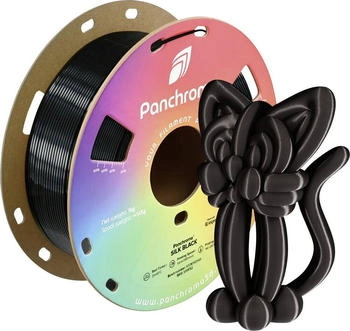 Polymaker CA03001 Panchroma&trade; Silk Filament PLA Seidig gl&auml;nzend 1.75mm 1000g Schwarz 1St.