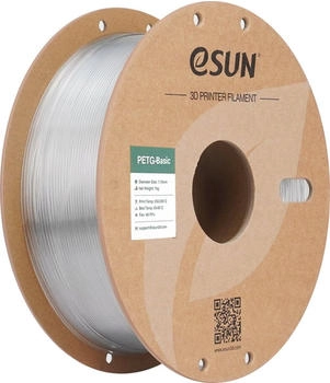 eSun3D PETG-Basic Clear - 1,75 mm / 1000 g (PETG-Basic175T1P1)