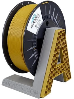 AURAPOL PLA 3D Filament Dunkelgold Puder 1 kg 1,75 mm (PLA435435)