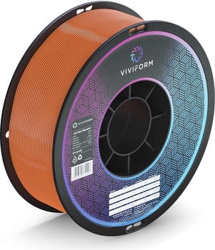 Viviform PLA+ Filament für 3D Drucker, 1kg Rolle, Durchmesser 1,75mm +/- 0,03mm, Orange (VF-PLA108)