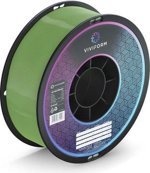 Viviform PLA+ Filament für 3D Drucker, 1kg Rolle, Durchmesser 1,75mm +/- 0,03mm, Hellgrün (VF-PLA110)