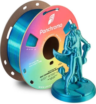 Polymaker CA03025 Panchroma&trade; Dual Silk Filament PLA Mehrfarbig, Seidig gl&auml;nzend 1.75mm 1000g Cari