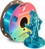 Polymaker CA03025 Panchroma™ Dual Silk Filament PLA Mehrfarbig, Seidig glänzend 1.75mm 1000g Cari
