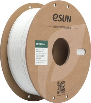eSun3D PETG-Matte White - 1,75 mm / 1000 g (PETG-MT175W1P1)