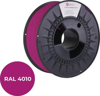 C-Tech Filament PREMIUM LINE PETG Telekommunikation lila RAL4010
