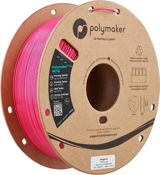 Polymaker PETG Magenta 1,75 mm / 1000 g