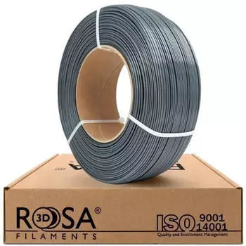 ROSA 3D Rosa3D Nachfüll-PETG Standard 1.75mm 1kg Filament - Grau