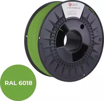 C-Tech Filament PREMIUM LINE PLA grün-gelb RAL6018