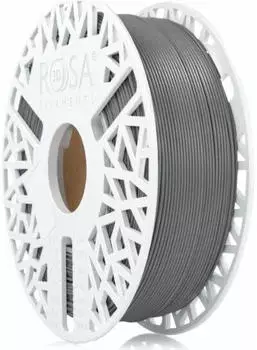 ROSA 3D Rosa3D PLA Starterfilament 1,75 mm 1 kg - inklusive wiederverwendbarer Spule - Grau