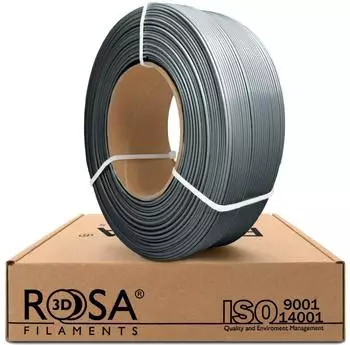 ROSA 3D Rosa3D Nachfüllpackung PLA-Starterfilament 1,75 mm 1 kg - Grau