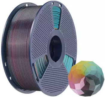 Sunlu Silk PLA+ Forth-Color Red Yellow Green Black 1,75 mm / 1000 g