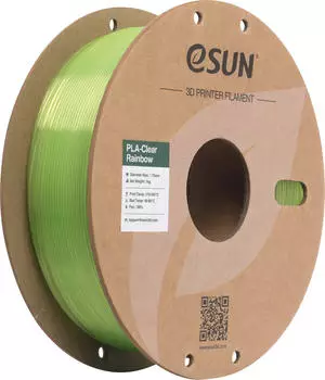 eSun3D PLA CLEAR 1,75mm GREEN CRYSTAL 1kg