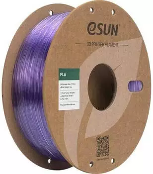 eSun3D PLA CLEAR 1,75mm PURPLE RED 1kg