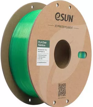 eSun3D PLA CLEAR 1,75mm TRANSL BLUE GREEN 1kg