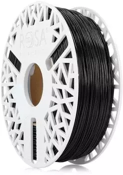ROSA 3D Rosa3D Flex 96A Filament 1,75 mm 1 kg - inklusive wiederverwendbarer Spule - Schwarz