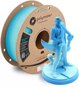 Polymaker PA17013 HT-PLA Filament PLA, HT-PLA Hochtemperaturbest&auml;ndig, Highspeed Filament 1.75mm 1000 Gradient Ice 1St.