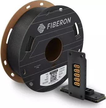 Polymaker FG08001 Fiberon Filament PA612-ESD ESD-sicher, Hochtemperaturbeständig 1.75mm 500g Schwarz 1St.