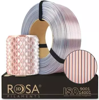 ROSA 3D Rosa3D Nachfüllpackung PLA Magic Silk 1.75mm 1kg Filament - Glamour