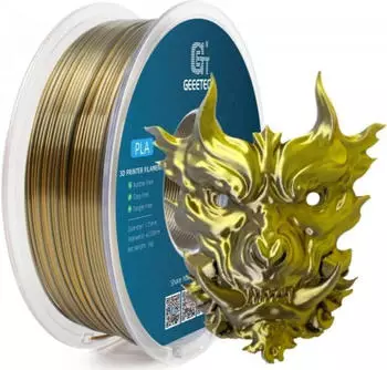 Geeetech PLA Silk Dual Gold+Silver - 1,75 mm / 1000 g